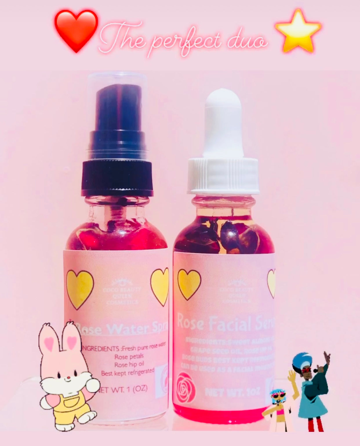 The perfect duo coco beauty queen cosmetics 