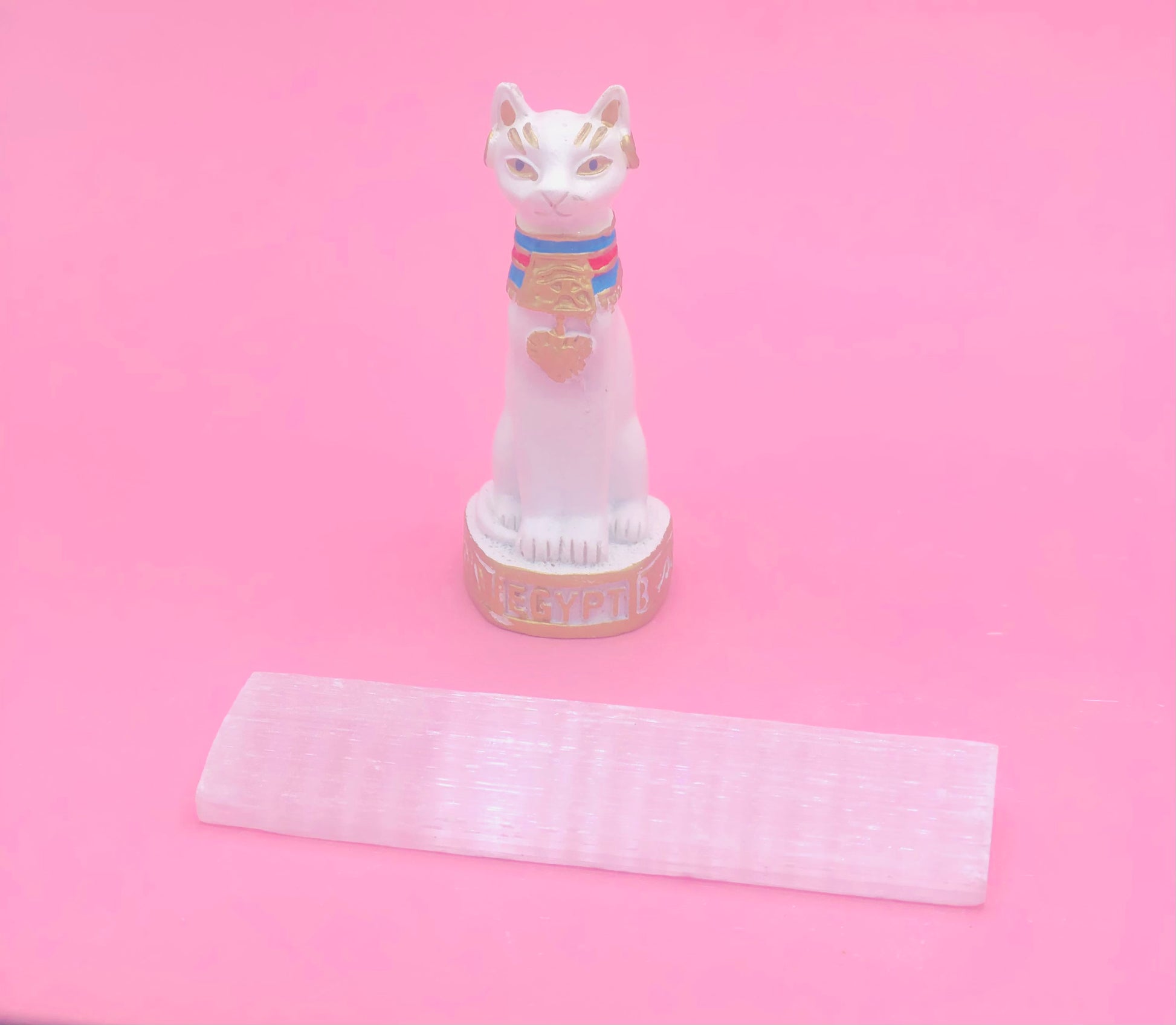 SELENITE CRYSTAL WAND coco beauty queen cosmetics 
