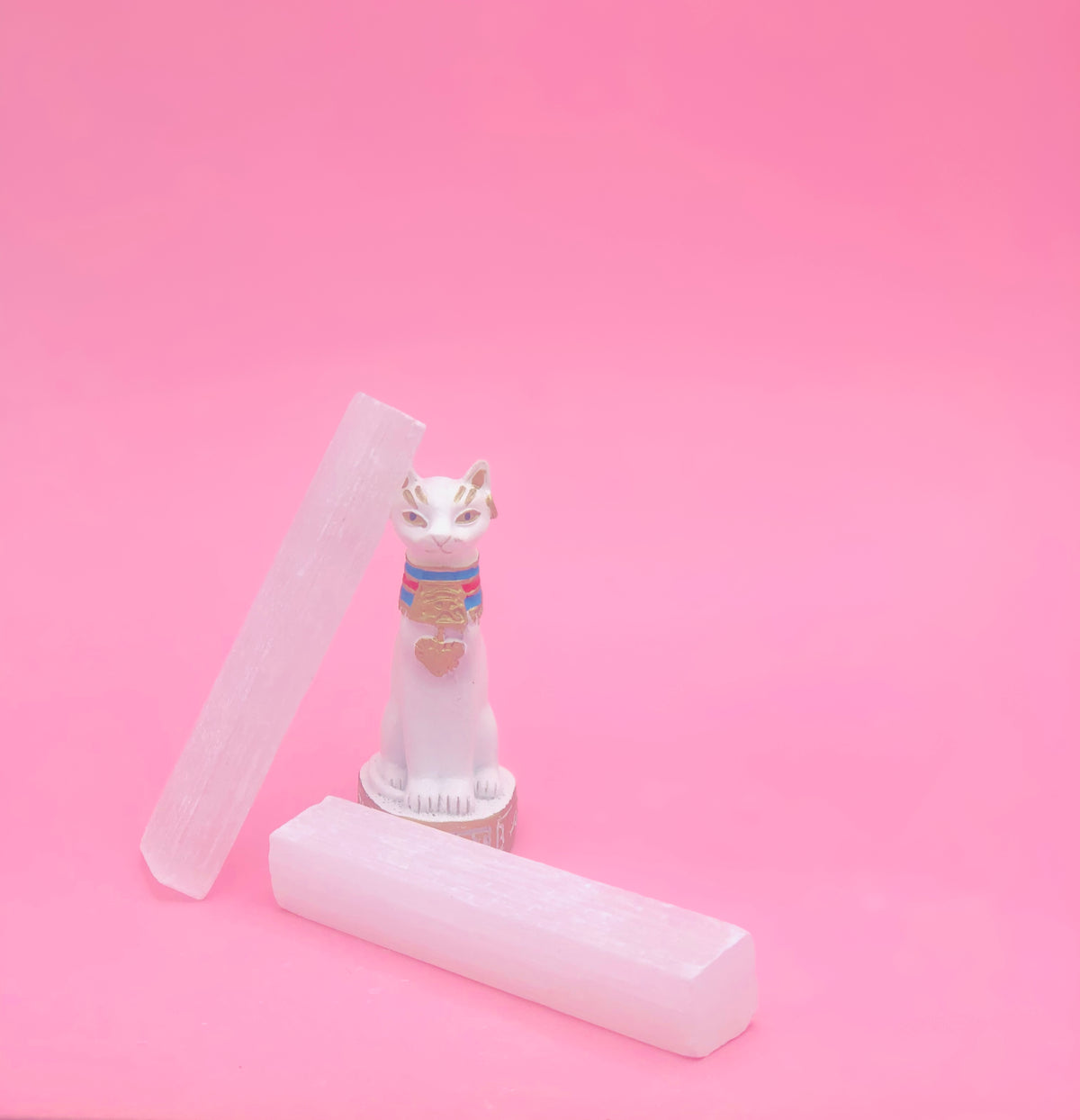 SELENITE CRYSTAL WAND coco beauty queen cosmetics 