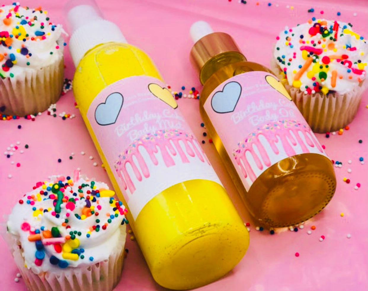 Birthday Cake Body Oil coco beauty queen cosmetics 